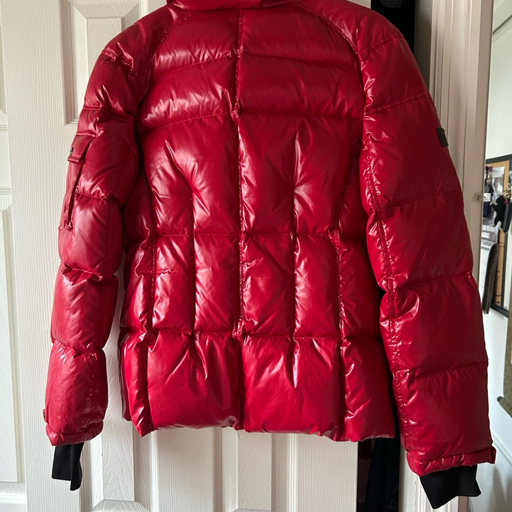 SAM. Red Puffer Jacket - Picture 2 of 13